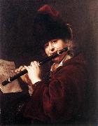 KUPECKY, Jan Portrait of the Court Musician Josef Lemberger oil on canvas